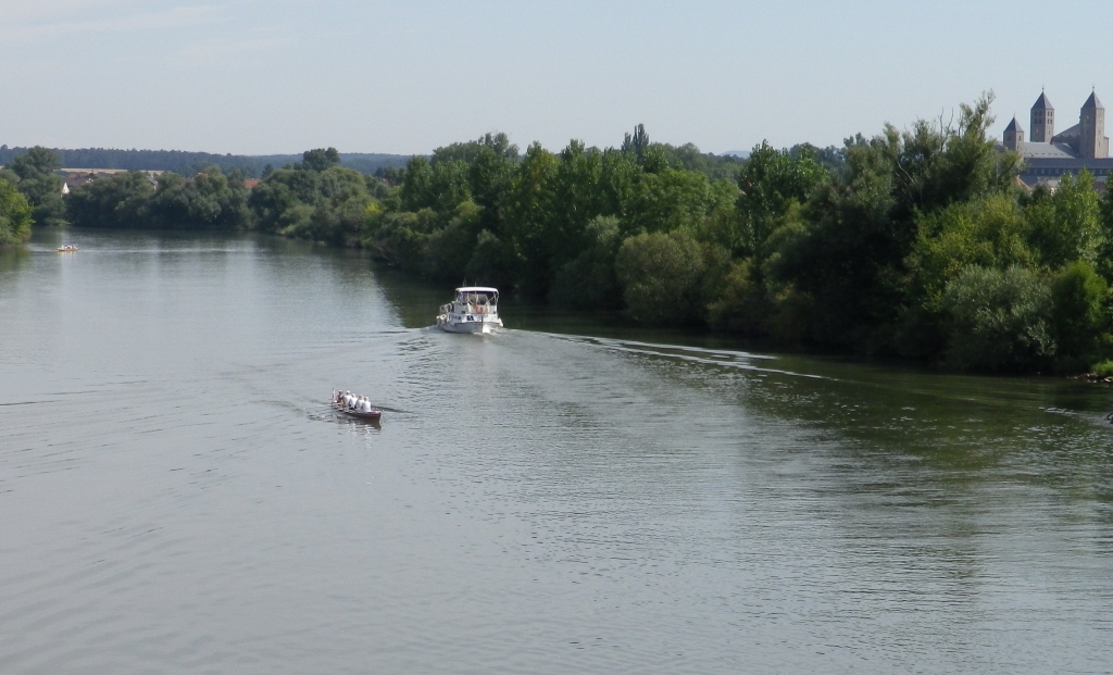 River Traffic by Schwarzach