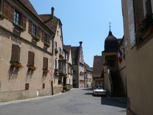 Route through a Village